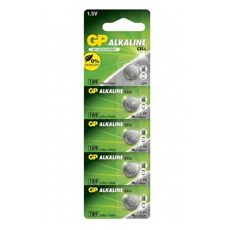 GP Alkaline Cell Battery 189 LR543 1