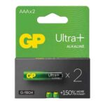 باتری نیم قلمی آلکالاین (GP Ultra+ALKALINE+150%)